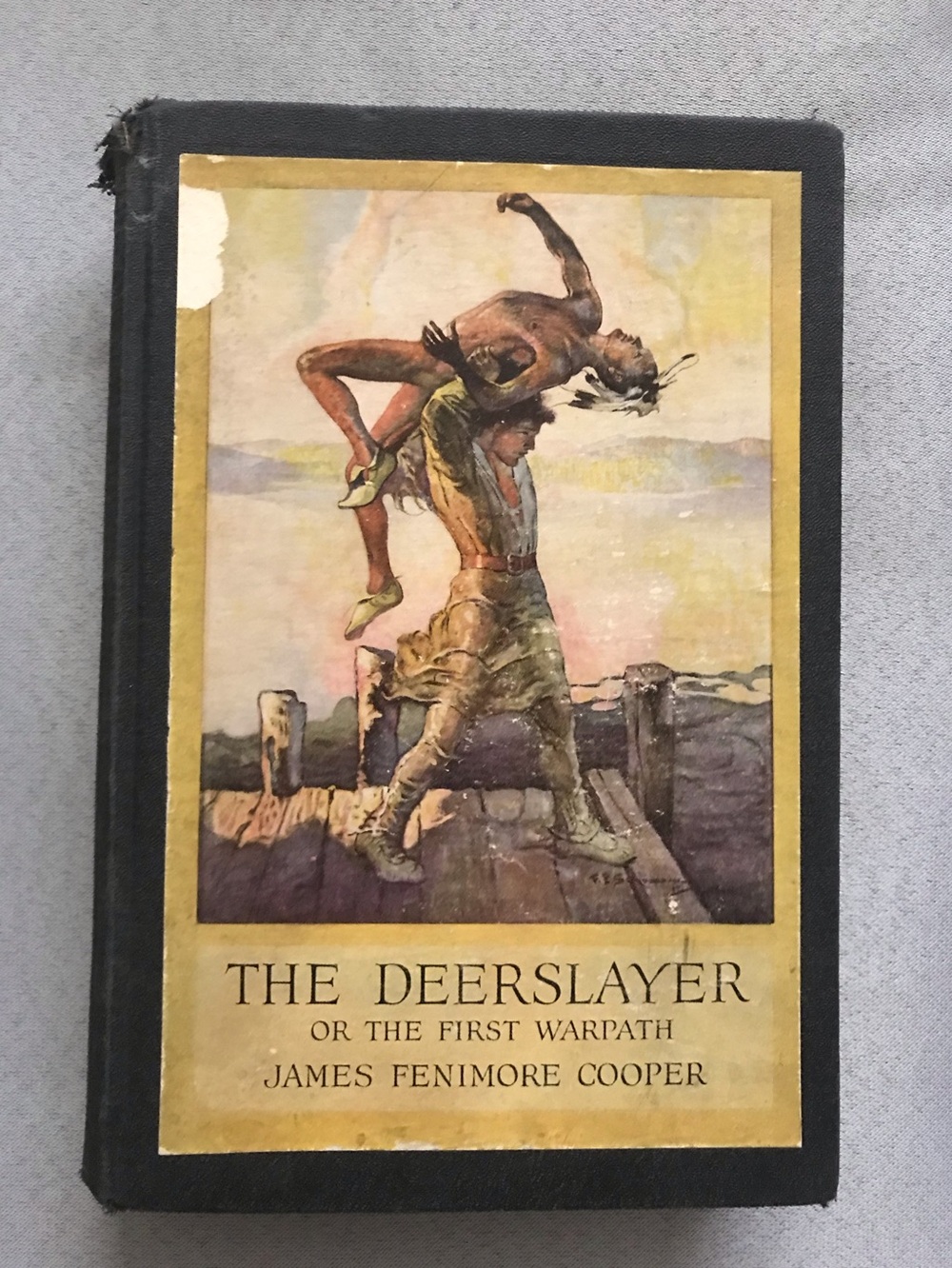 Vintage The Deerslayer by James Fenimore Cooper Book